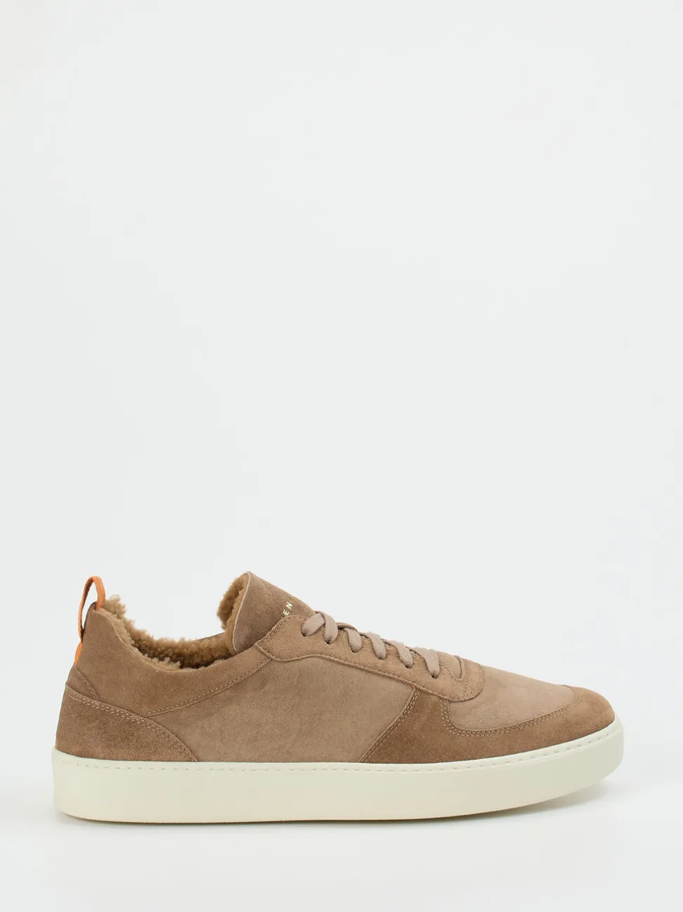 Henderson – Sneaker aus Veloursleder mittelbraun