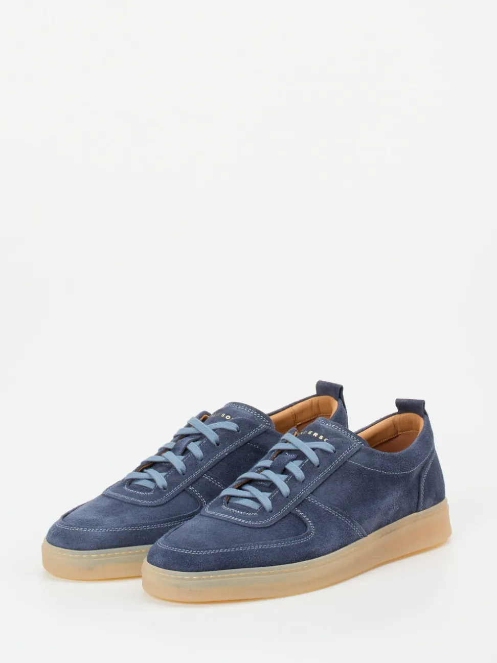 Henderson – Sneaker aus Veloursleder blaugrau