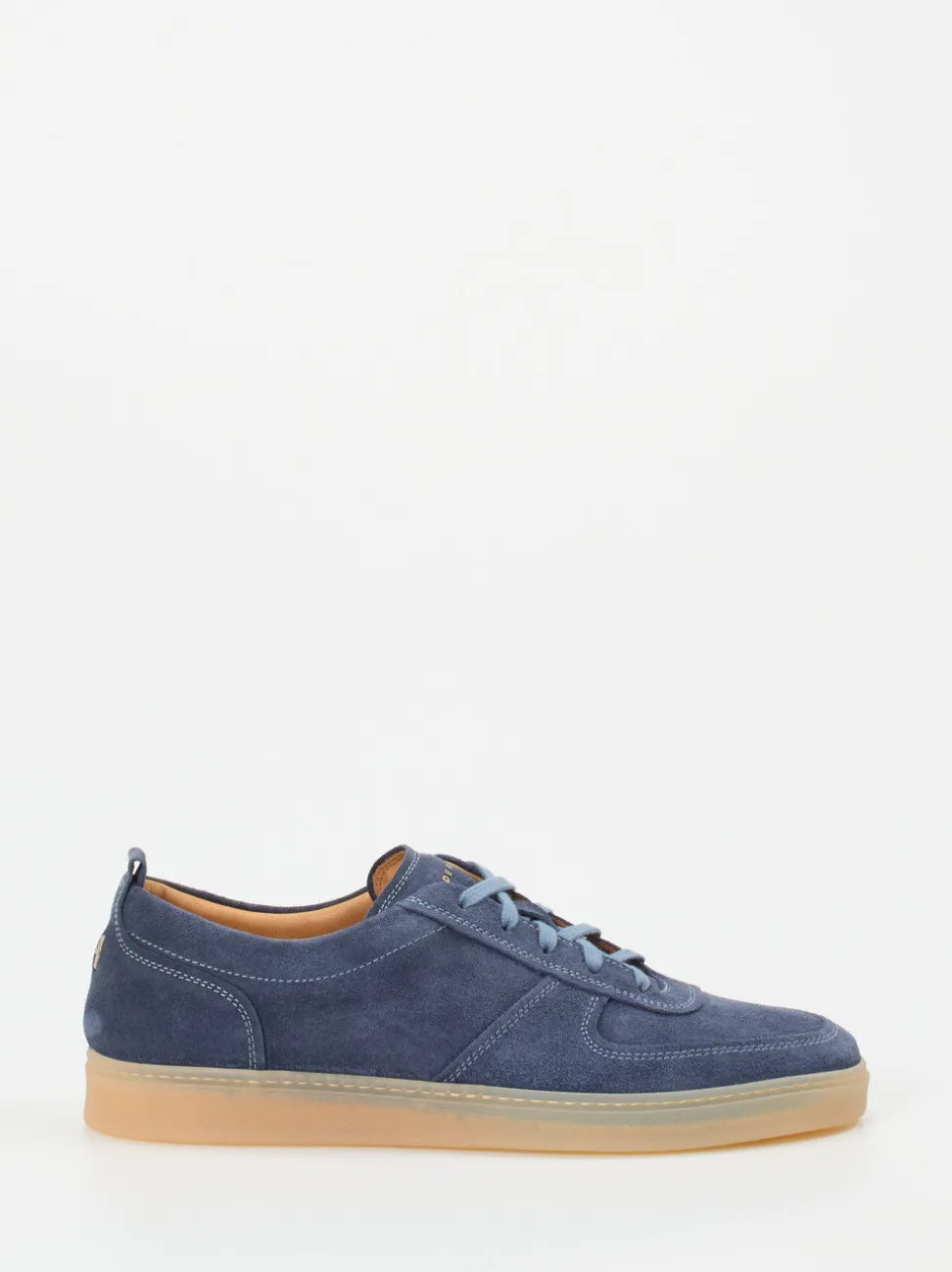 Henderson – Sneaker aus Veloursleder blaugrau