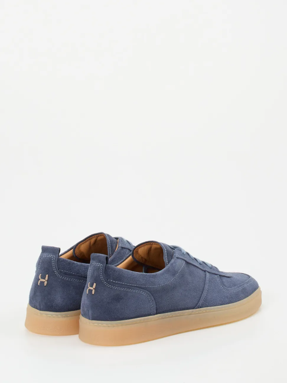 Henderson – Sneaker aus Veloursleder blaugrau