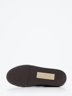 Henderson – Sneaker aus Veloursleder schokoladenbraun