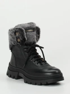 Henderson – Winterboots aus Kalbleder schwarz