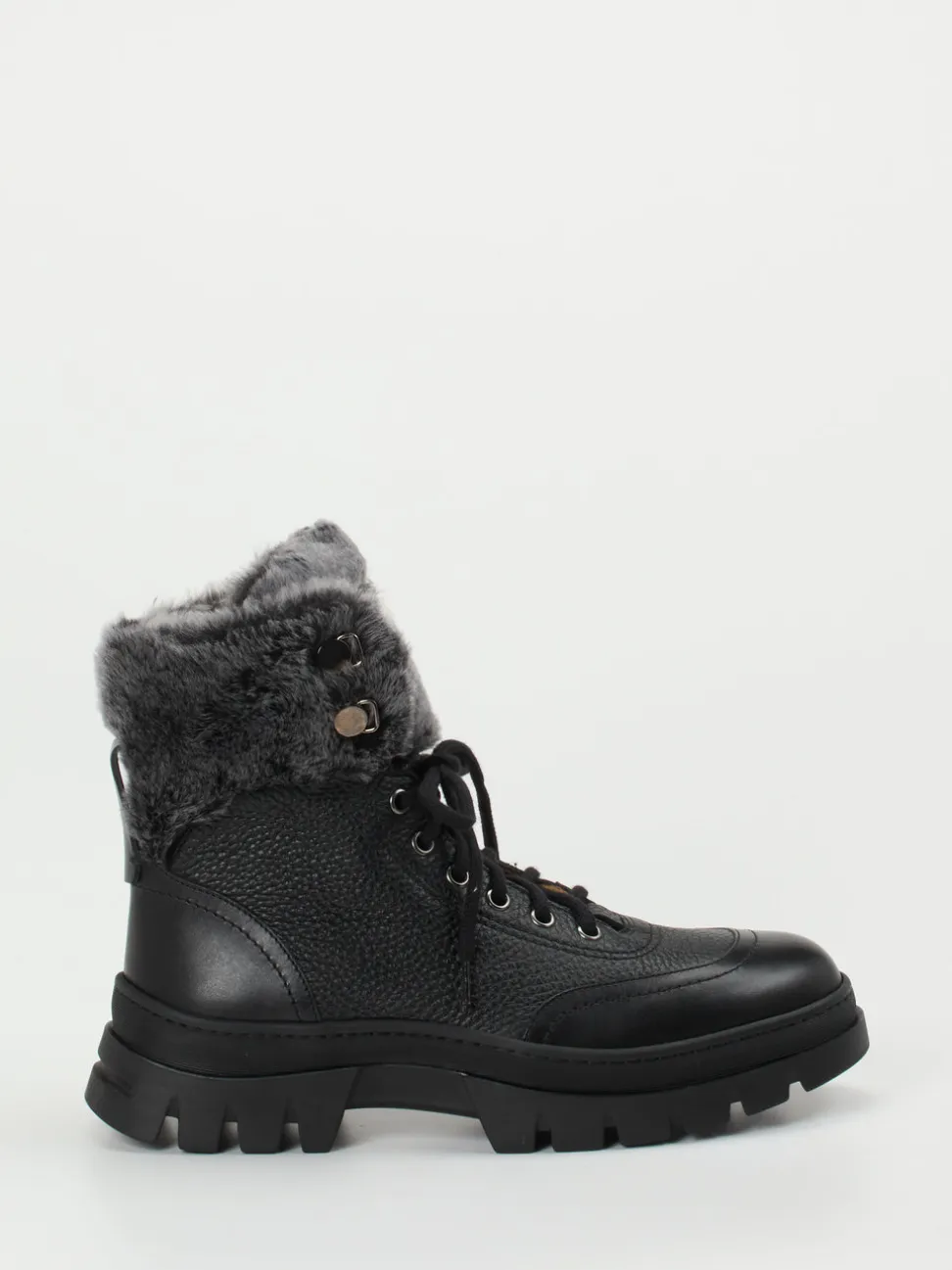 Henderson – Winterboots aus Kalbleder schwarz