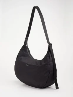 Herschel – Hobo Bag aus Textil in Schwarz
