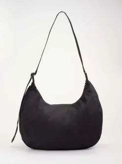 Herschel – Hobo Bag aus Textil in Schwarz
