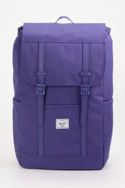 Herschel – Rucksack aus recyceltem Textil in Blau