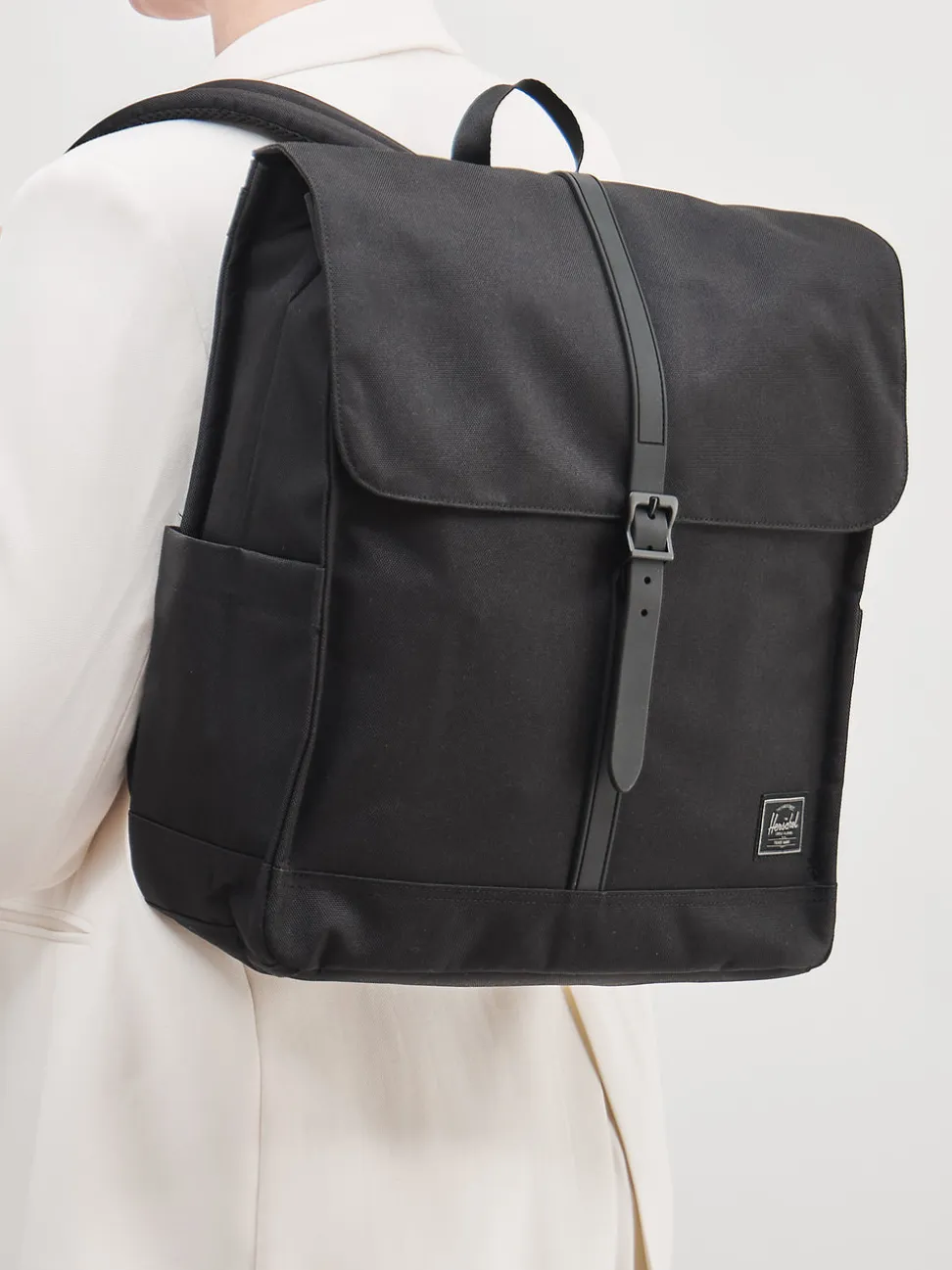 Herschel – Rucksack aus Textil in Schwarz