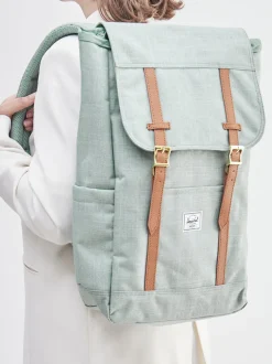 Herschel – Rucksack aus Textil in Salbeigrün