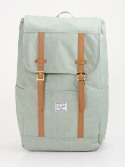 Herschel – Rucksack aus Textil in Salbeigrün