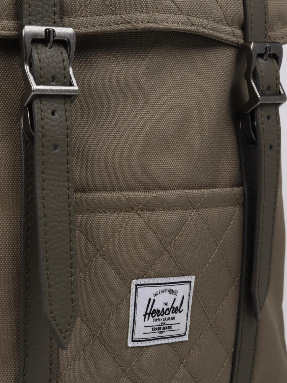 Herschel – Rucksack aus Textil mit Rautensteppung
