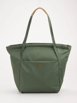 Herschel – Shopper-Tasche aus Textil in Olivgrün