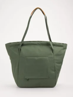 Herschel – Shopper-Tasche aus Textil in Olivgrün