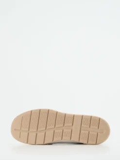 Hickersberger – Komfort-Sneaker aus Stretchleder weiß