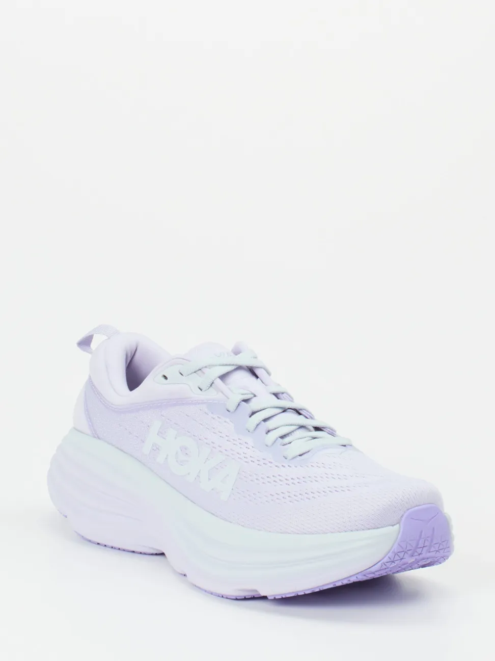 HOKA – Laufschuhe aus Textil in Lavendel