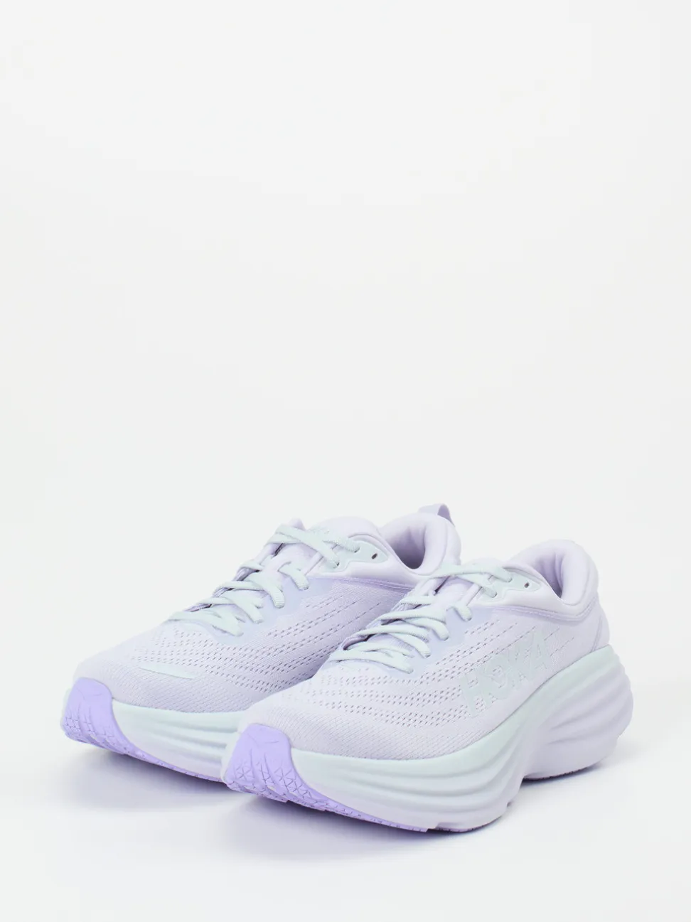 HOKA – Laufschuhe aus Textil in Lavendel