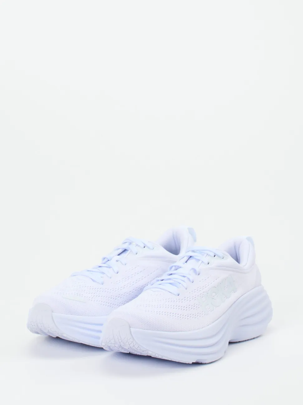HOKA – Laufschuhe aus Textil in Eisblau