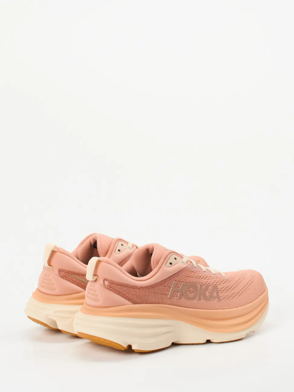 HOKA – Performance-Sneaker aus Textil in Altrosa