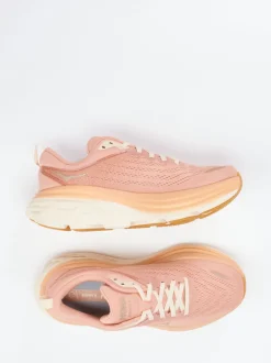 HOKA – Performance-Sneaker aus Textil in Altrosa