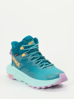 HOKA – Trailrunning-Schuhe aus Mesh und Synthetik Petrol