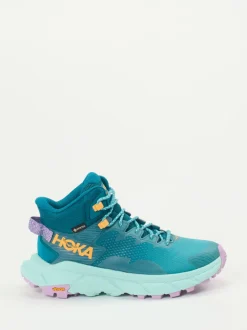 HOKA – Trailrunning-Schuhe aus Mesh und Synthetik Petrol