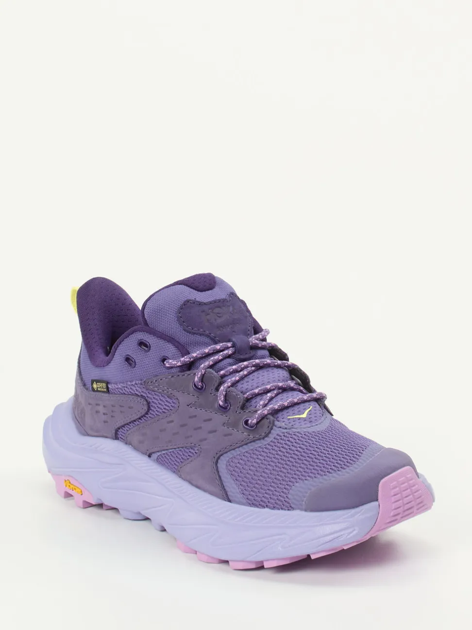 HOKA – Trailrunning-Sneaker aus Mesh und Nubukleder Violett