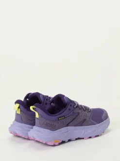 HOKA – Trailrunning-Sneaker aus Mesh und Nubukleder Violett