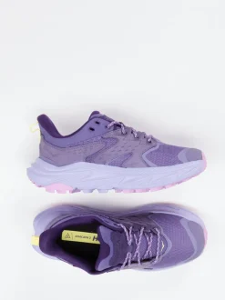 HOKA – Trailrunning-Sneaker aus Mesh und Nubukleder Violett