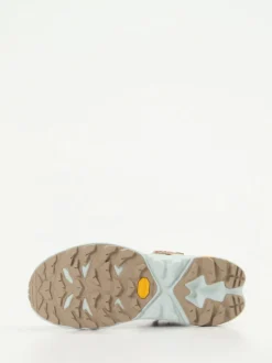 HOKA – Wanderschuhe aus Mesh und Nubukleder Beige