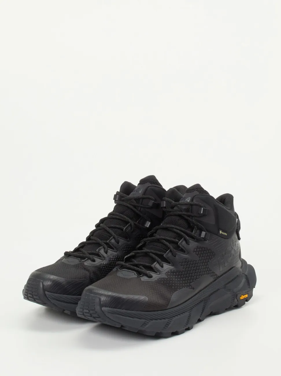 HOKA – Wanderschuhe aus Mesh und Synthetik schwarz