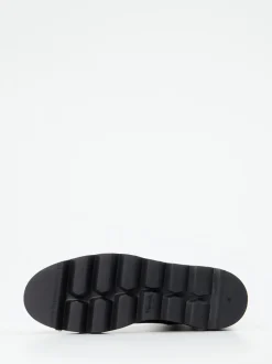 Homers – Plateau-Stiefelette aus Kalbleder schwarz