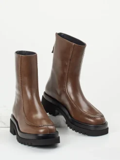 Homers – Stiefeletten aus Kalbleder in Braun