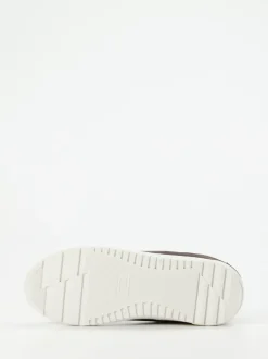 HUB – Mid-Top Sneaker aus Fettleder braun