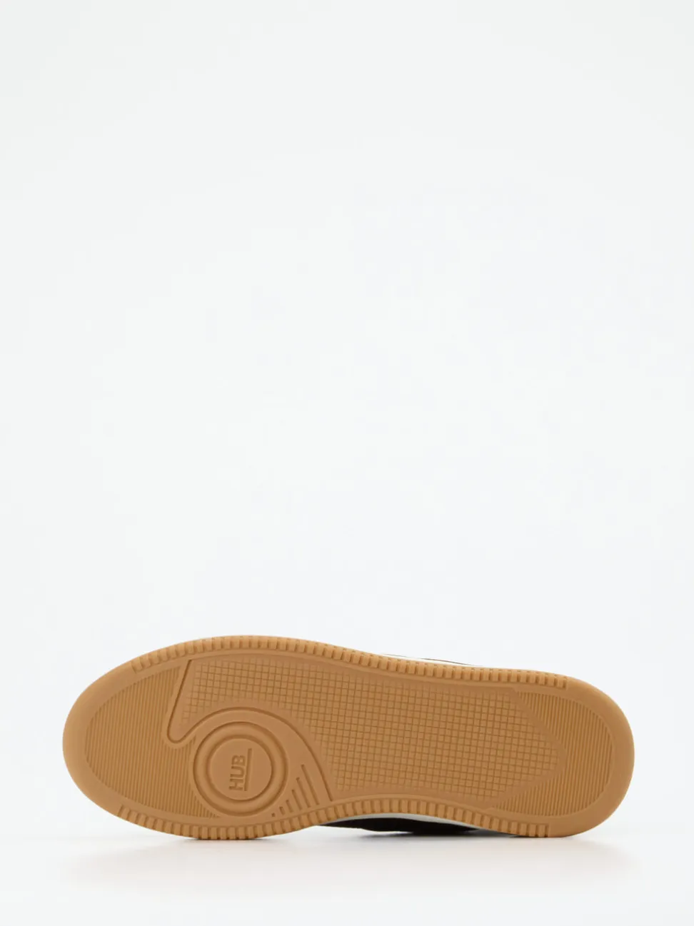 HUB – Mid-Top Sneaker aus Fettleder braun