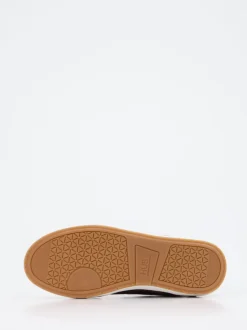 HUB – Mid-Top Sneaker aus Kalbleder Braun