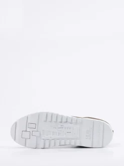 HUB – Mid-Top-Sneaker aus Nubukleder grau