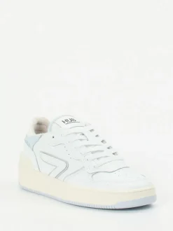HUB – Sneaker aus Leder in Off-White