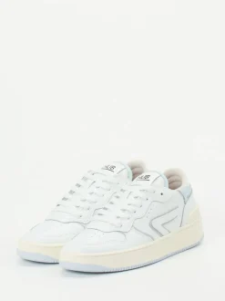 HUB – Sneaker aus Leder in Off-White
