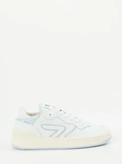 HUB – Sneaker aus Leder in Off-White