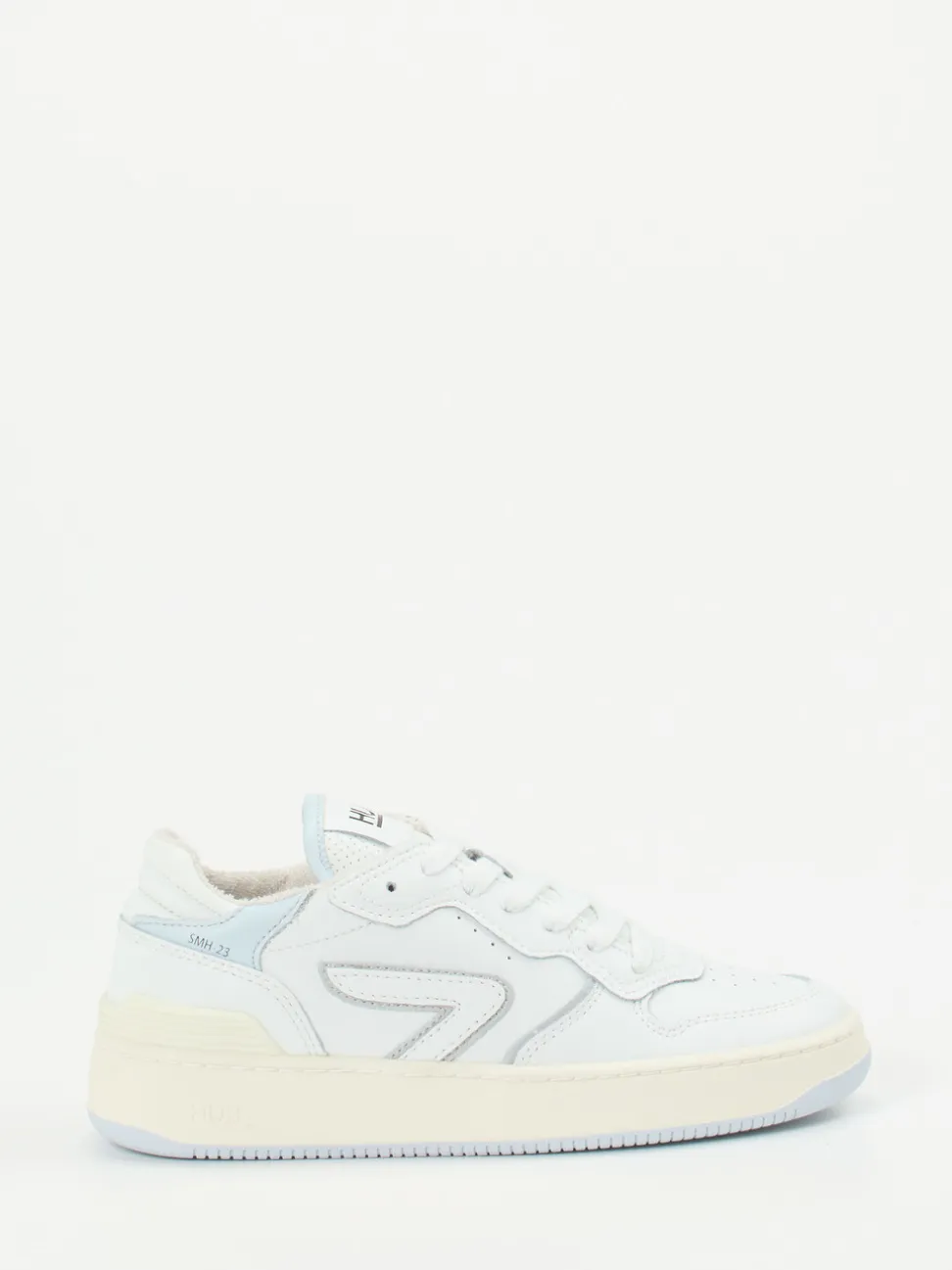 HUB – Sneaker aus Leder in Off-White
