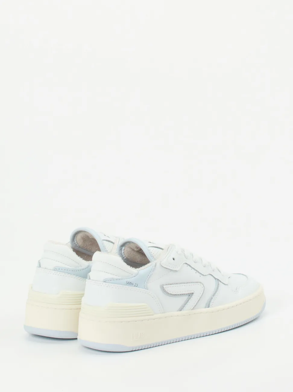 HUB – Sneaker aus Leder in Off-White