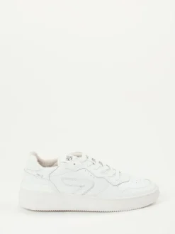 HUB – Sneaker aus Leder in Weiß mit Retro-Charme