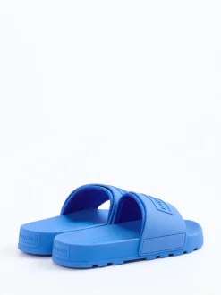 Hunter – Badepantolette aus Synthetik in Blau