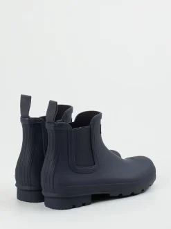 Hunter – Gummiboots aus Synthetik Dunkelblau