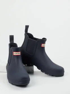 Hunter – Gummiboots aus Synthetik Dunkelblau