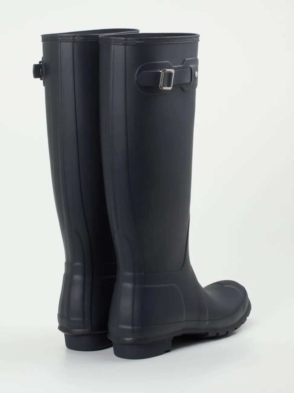 Hunter – Gummistiefel aus Gummi in Navyblau