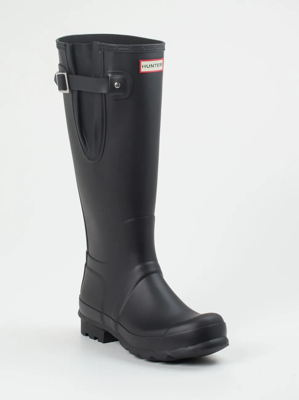 Hunter – Gummistiefel aus Synthetik in Schwarz