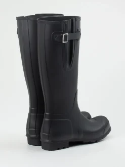 Hunter – Gummistiefel aus Synthetik in Schwarz
