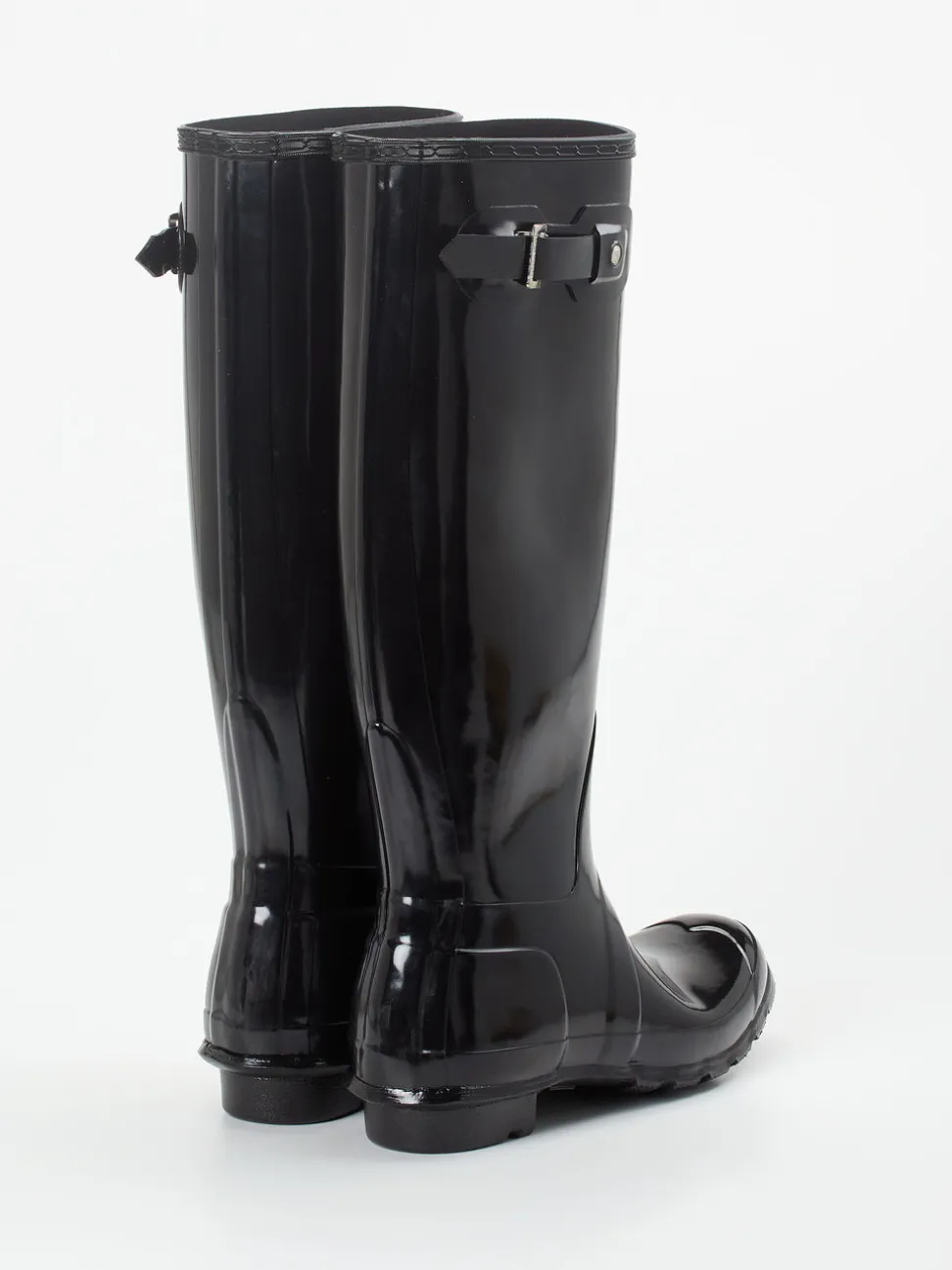 Hunter – Gummistiefel aus Synthetik in Schwarz