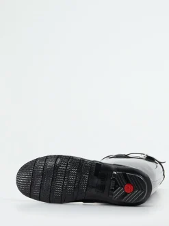 Hunter – Gummistiefel aus Synthetik in Schwarz