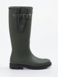 Hunter – Gummistiefel aus Synthetik in Olivgrün